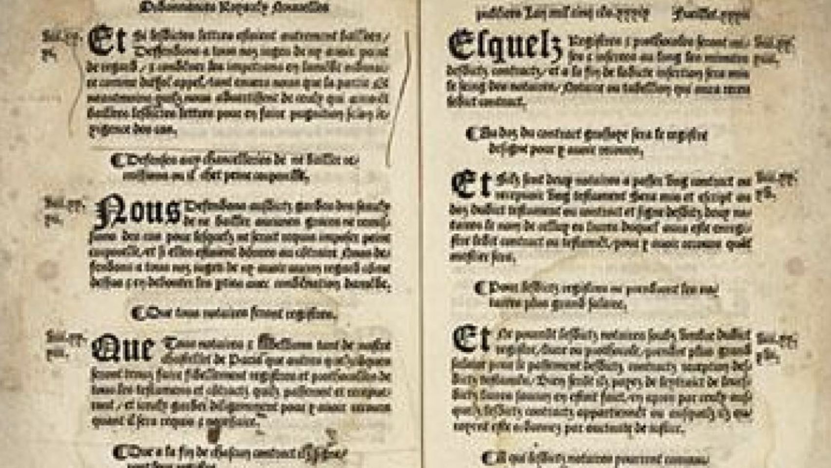 Ordonnance du 25 août 1539 sur le fait de la justice (dite ordonnance de Villers-Cotterêts)